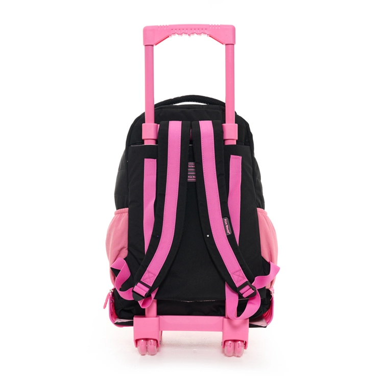 Mochila Escolar FW 2026 Fun World 18" con Carro Candy Negra Art.202160